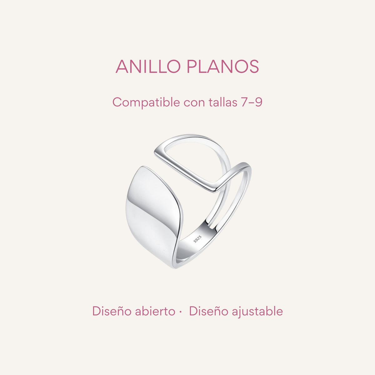 Anillo Planos — CHIC