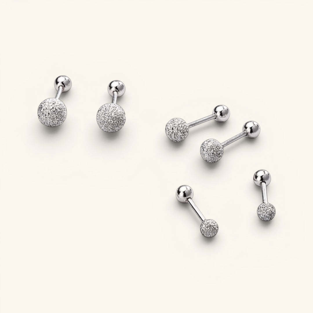 Arete Esfera Texturizada — BRAVA