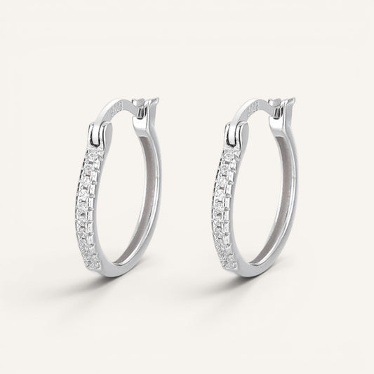Arracada Pavé Continuo — BRAVA