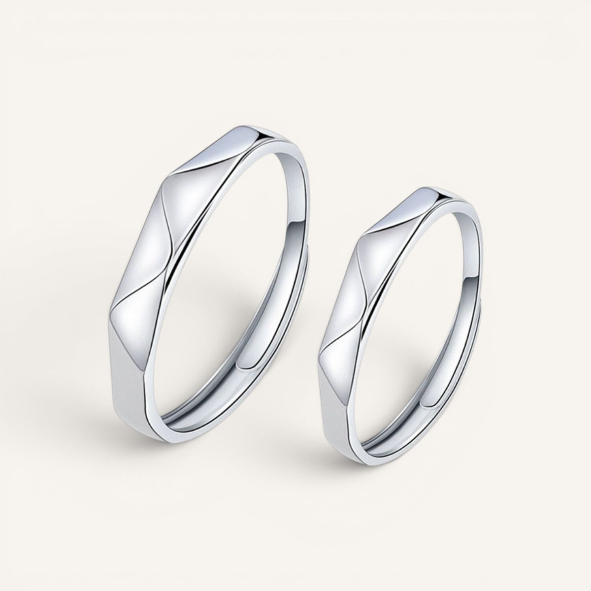 Set de Anillos Geométrico — CHIC